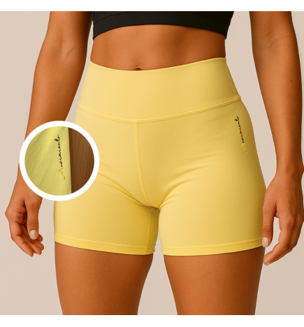 Short deportivo de cintura alta - movimiento