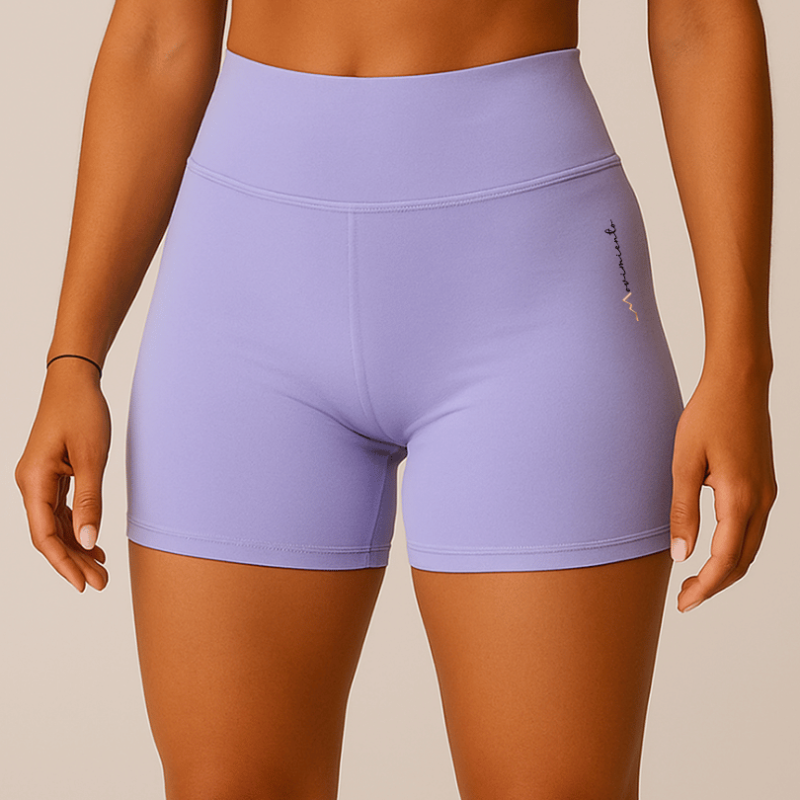 Short deportivo de cintura alta - movimiento