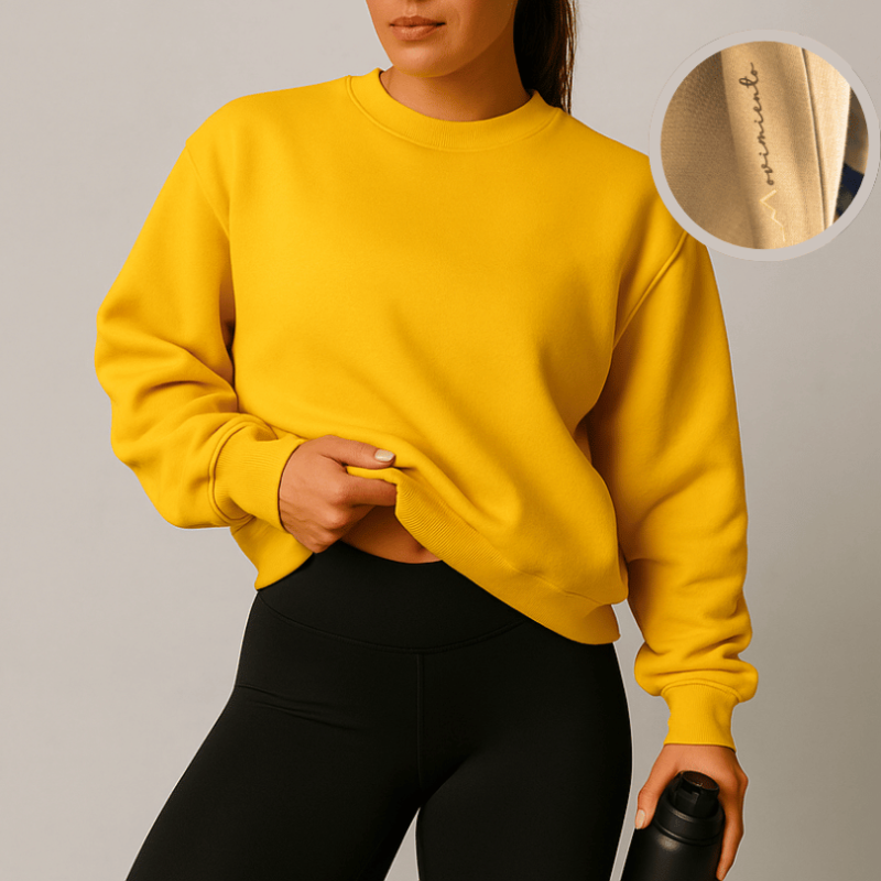 Sudadera Oversize Línea Movimiento — Martins & Co