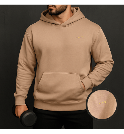 Sudadera Beige Movimiento — Martins & Co