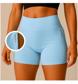 Short deportivo de cintura alta - movimiento