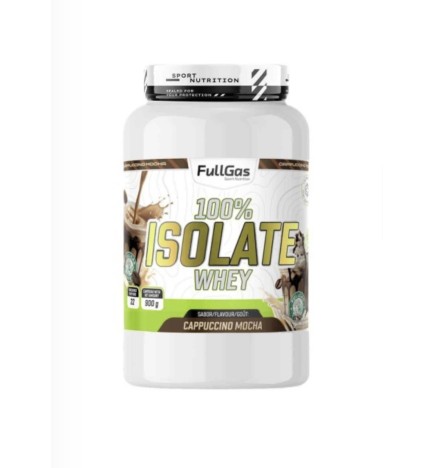 100% Isolate Whey - Proteína aislada sabor doble chocolate - 900 g | Fullgas
