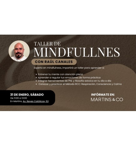 TALLER MINDFULNESS 31- ENERO