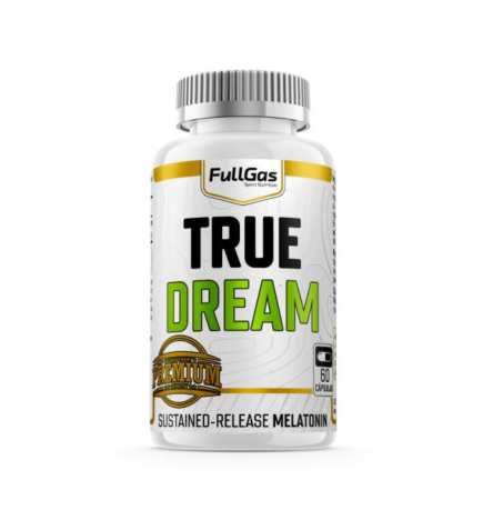 True Dream 1,9mg. 60 Cápsulas | Melatonina Fullgas