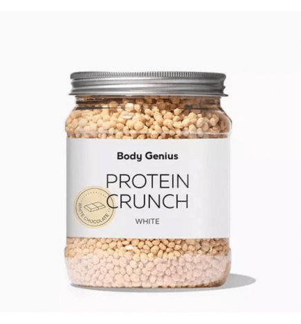 Protein Crunch Chocolate Blanco 500gr - My Body Genius